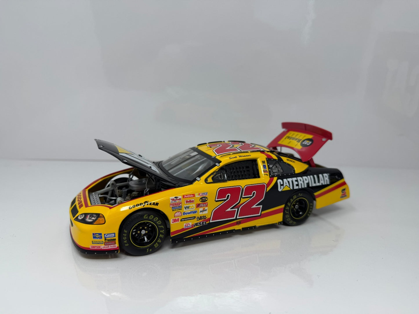 Team Caliber NASCAR Scott Wimmer #22 CAT 2004 Dodge 1:24 Diecast