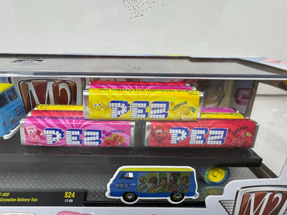 M2 Machines Auto Haulers 1965 Ford Econoline Delivery Van PEZ 164 Diecast Custom