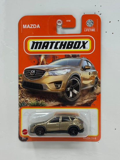 Matchbox Mazda CX-5 1:64 Diecast Gold