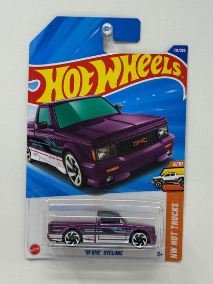 Hot Wheels Hot Trucks 1991 GMC Syclone 1:64 Diecast V6
