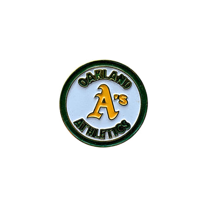Oakland Athletics Vintage MLB Team Logo Lapel Pin