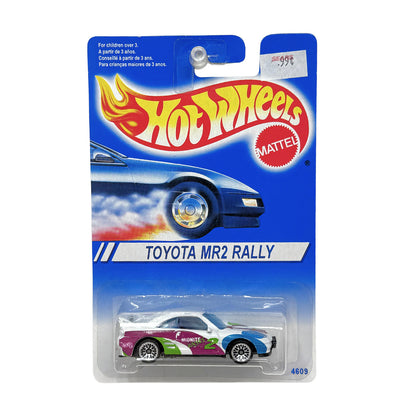 Hot Wheels Toyota MR2 Rally 1:64 Diecast White