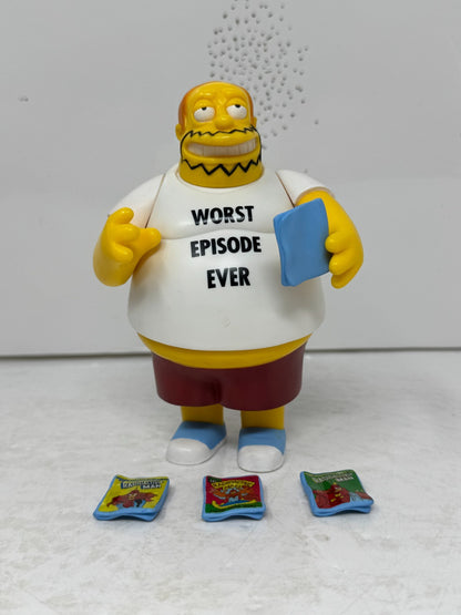 Simpsons World of Springfield Comic Book Guy Figure Playmates