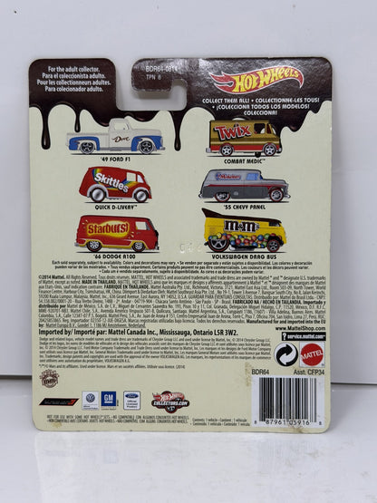Hot Wheels M&M's Volkswagen Drag Bus 1:64 Diecast Real Riders