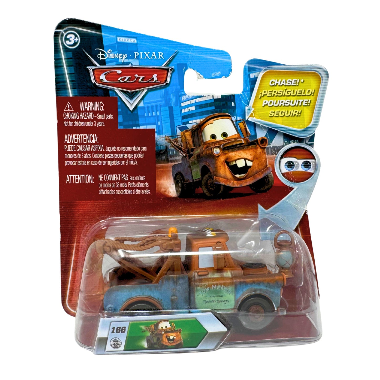 Disney Pixar Cars Mater #166 Chase Edition 1:55 Diecast