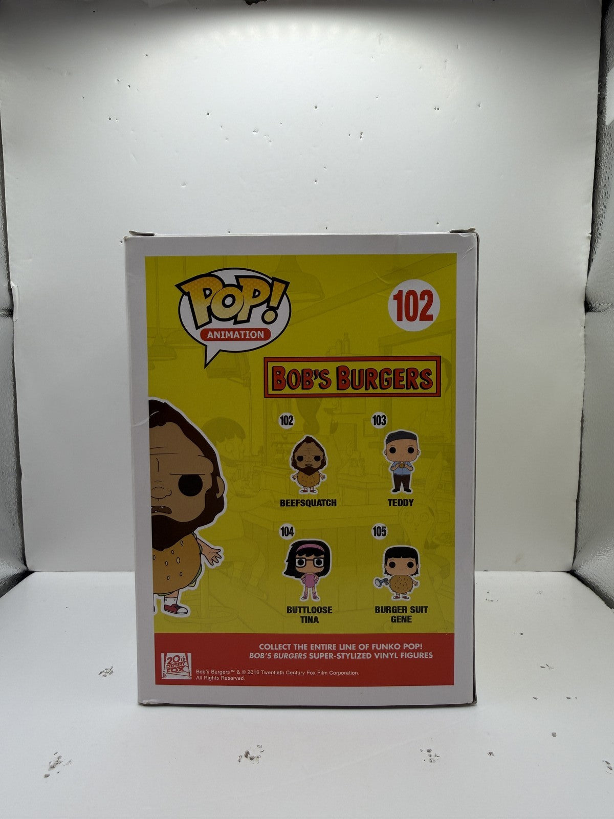 Funko Pop! Animation Bob's Burgers #102 Beefsquatch Vinyl Figure