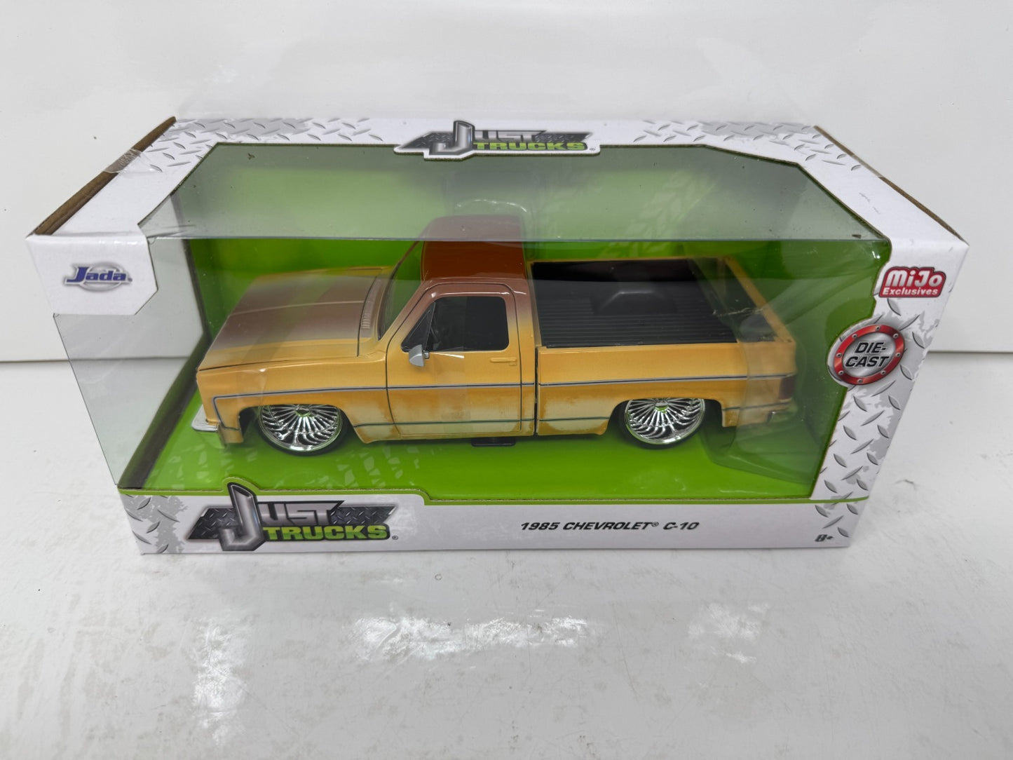 Jada 1985 Chevrolet C10 Pickup Truck Just Trucks Series 1:24 Diecast (Rusted)