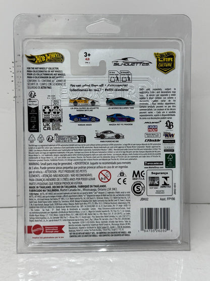 Hot Wheels Premium Silhouettes LB-Works McLaren 720S Zero CHASE 0/5 1:64 Diecast