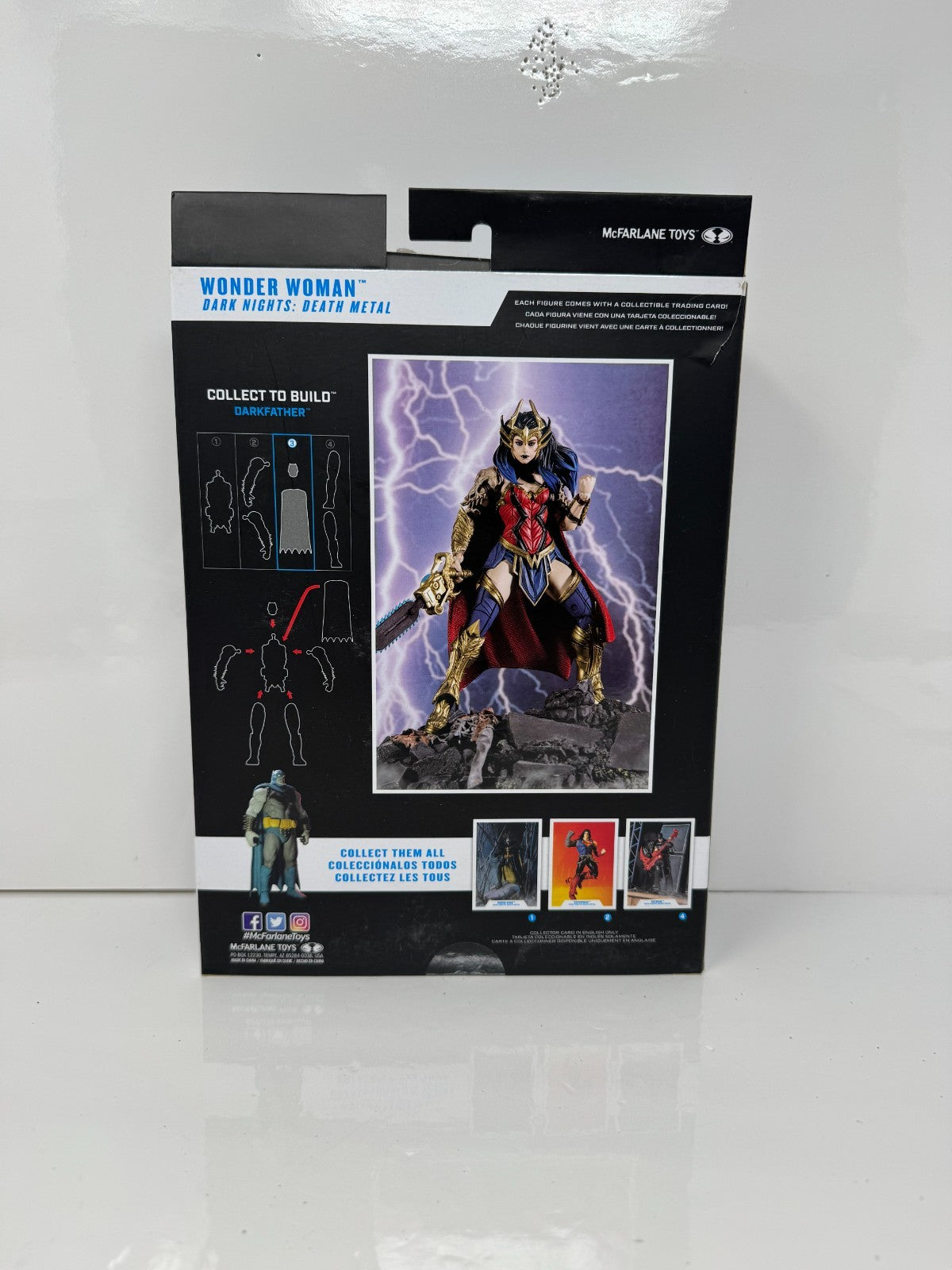 McFarlane DC Multiverse Death Metal Wonder Woman Figure w/ Darkfather BAF