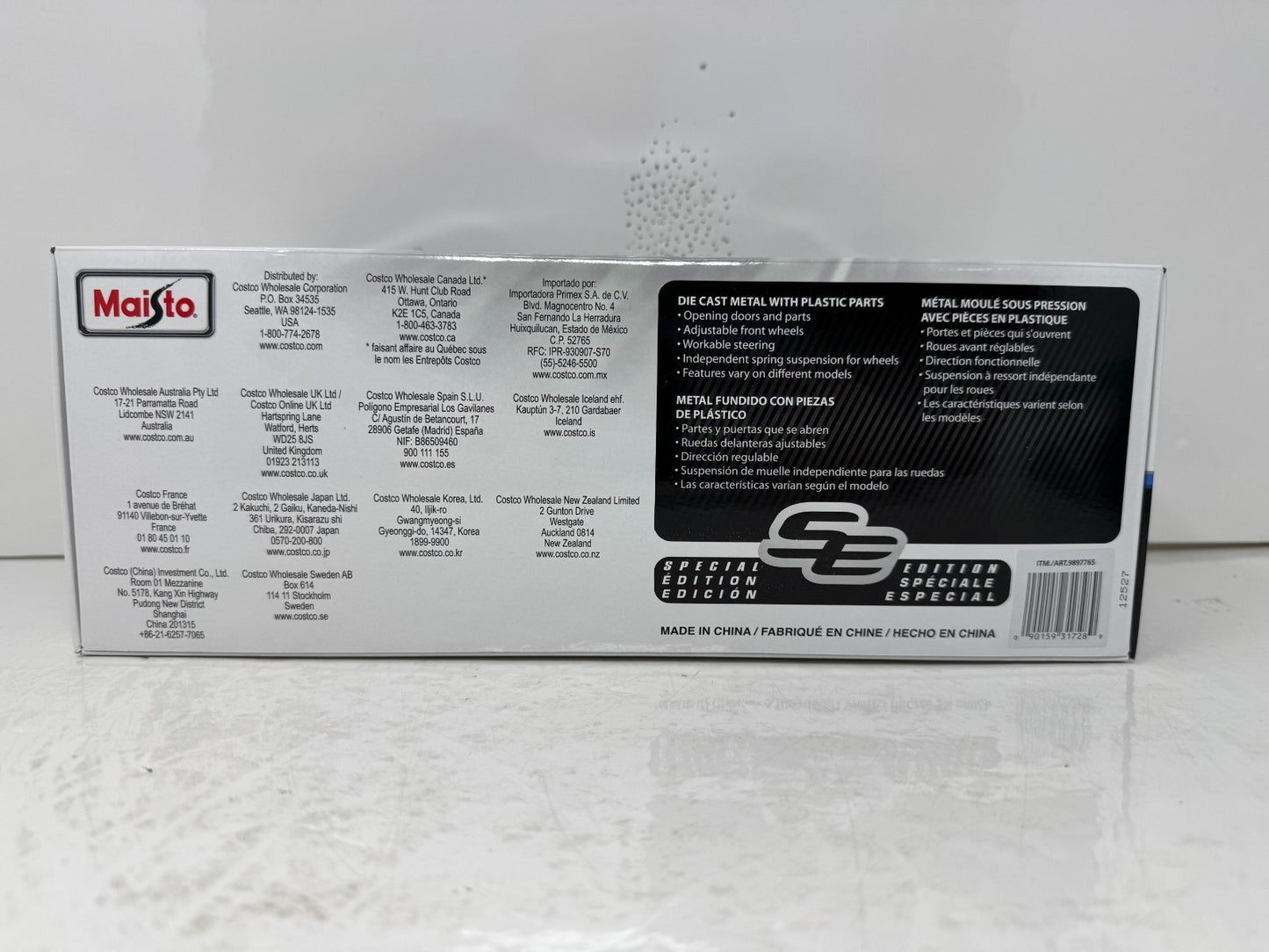 Maisto Lamborghini Temerario 1:18 Diecast Special Edition