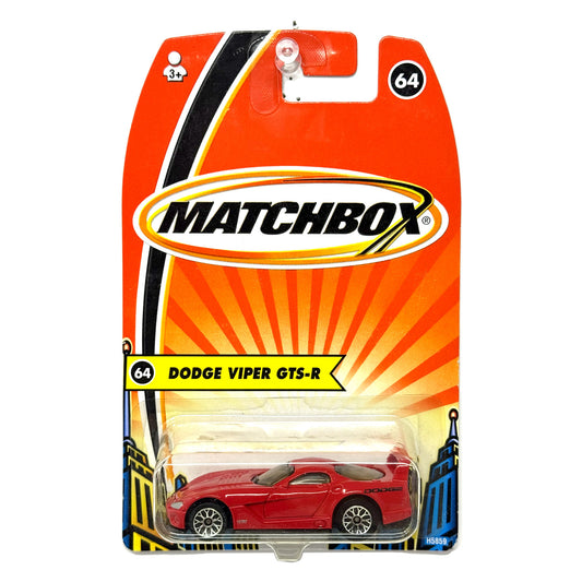 Matchbox Dodge Viper GTS-R 1:64 Diecast Red