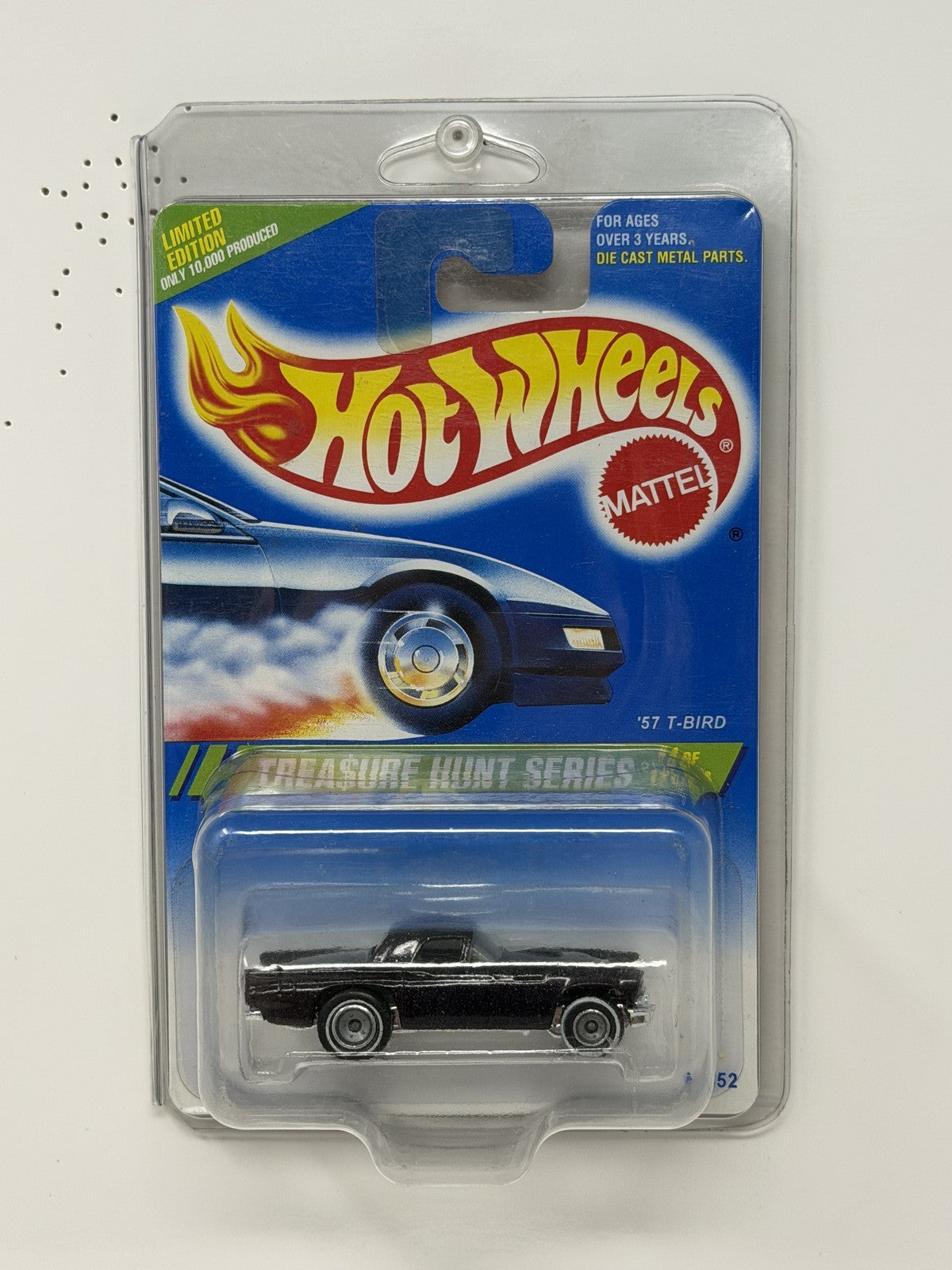 Hot Wheels 1995 Treasure Hunt Series 1957 Ford Thunderbird 1:64 Diecast Black