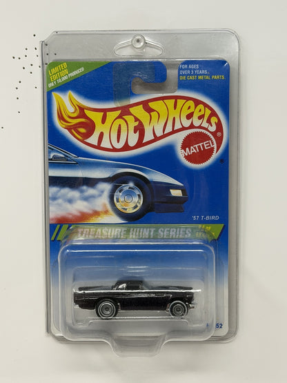 Hot Wheels 1995 Treasure Hunt Series 1957 Ford Thunderbird 1:64 Diecast Black