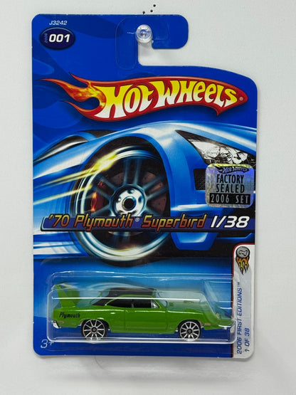 Hot Wheels First Editions 1970 Plymouth Superbird 1:64 Diecast Factory Sealed