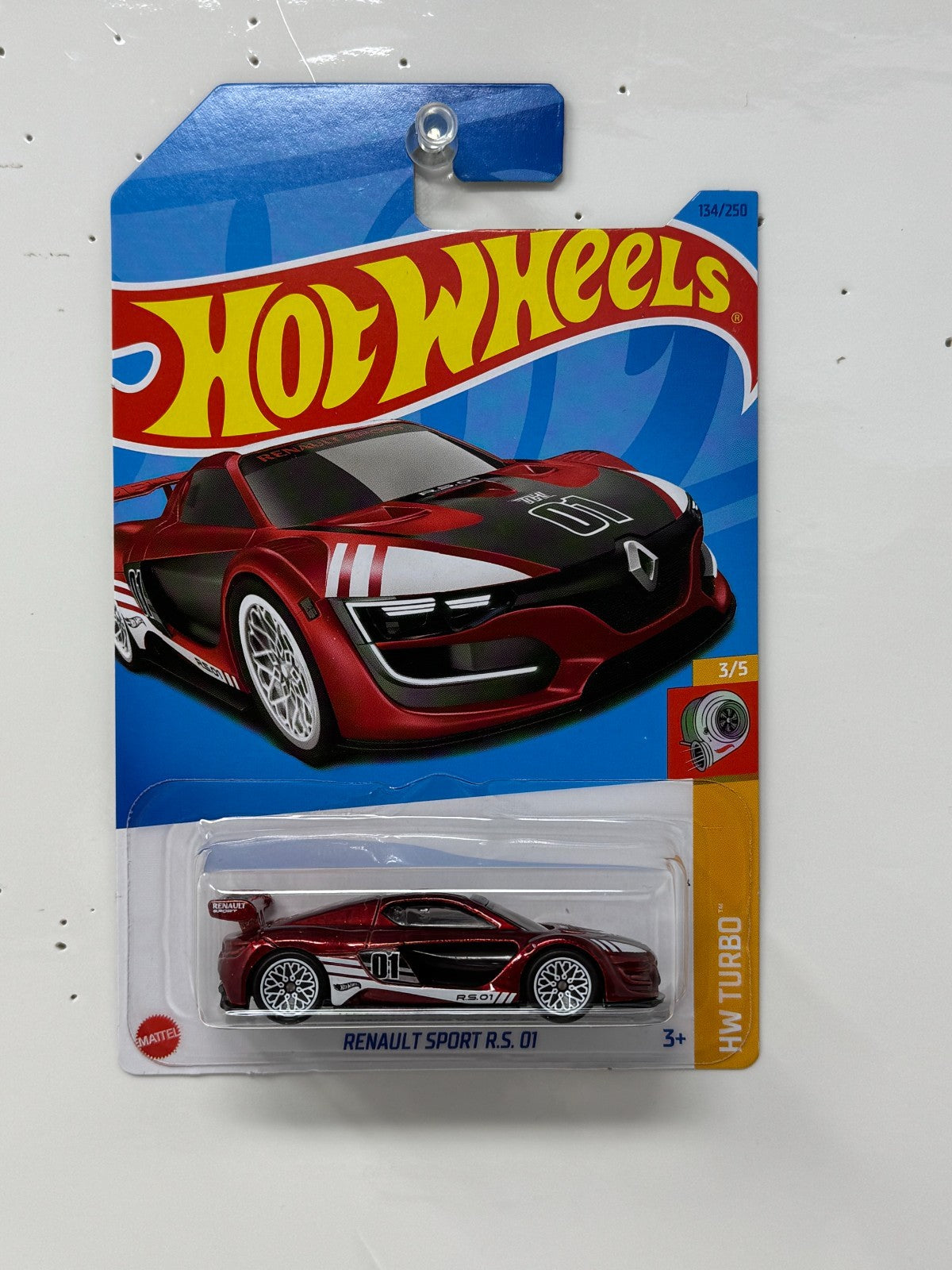 Hot Wheels Super Treasure Hunt Renault Sport R.S. 01 HW Turbo 1:64 Diecast