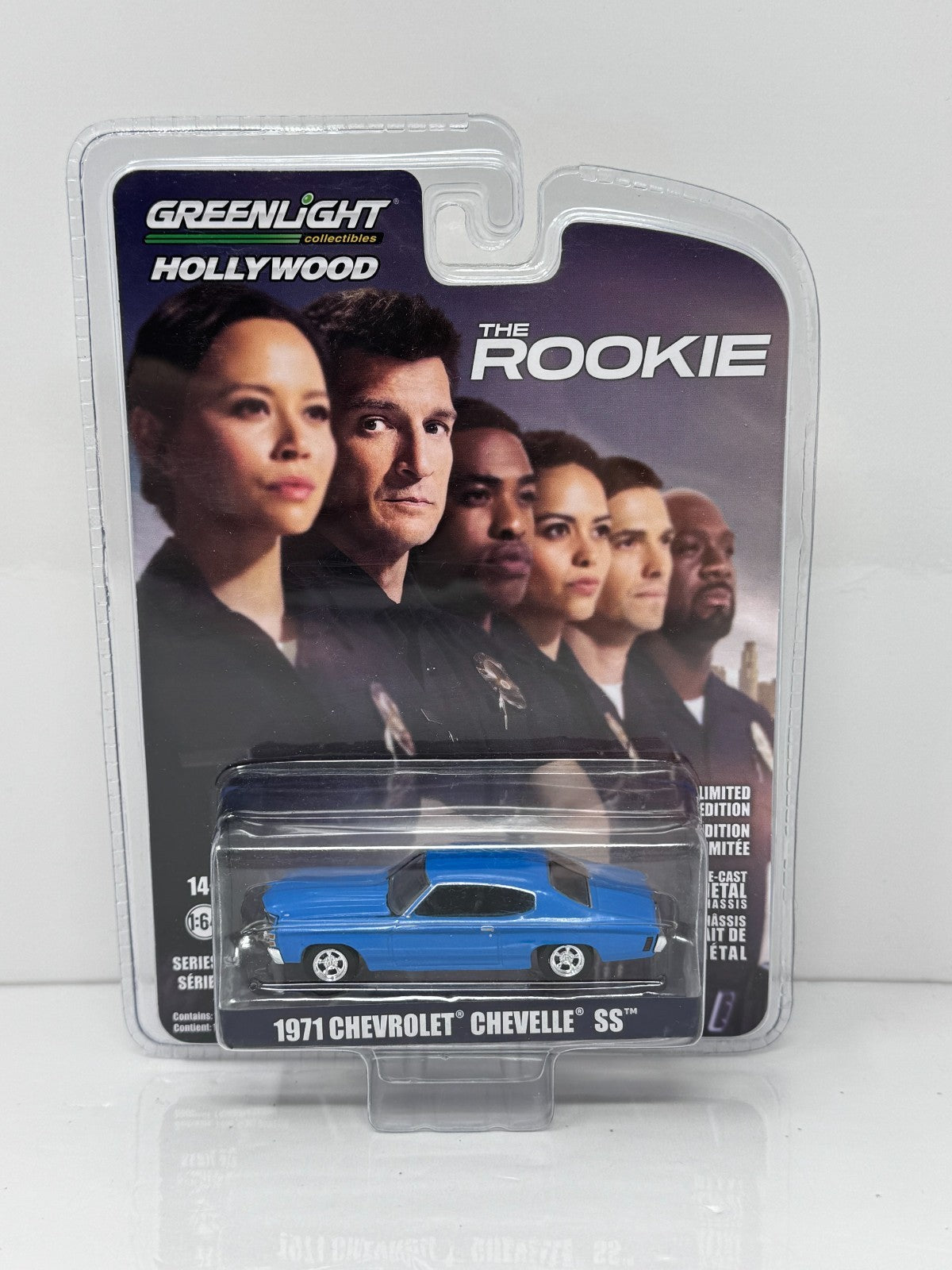 Greenlight Hollywood The Rookie 1971 Chevrolet Chevelle SS 1:64 Diecast