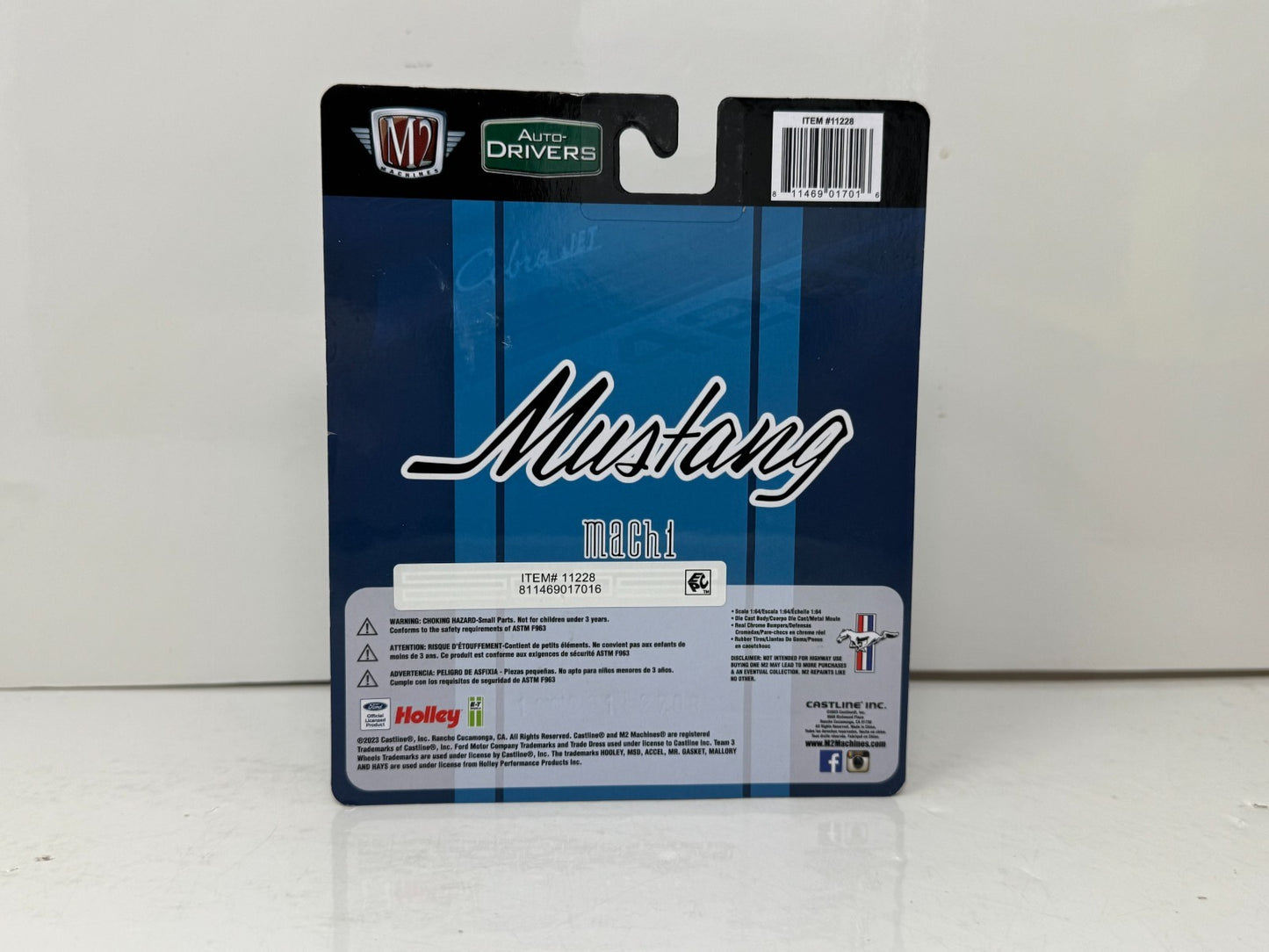 M2 Machines Auto Drivers 1970 Ford Mustang Mach 1 428 1:64 Diecast