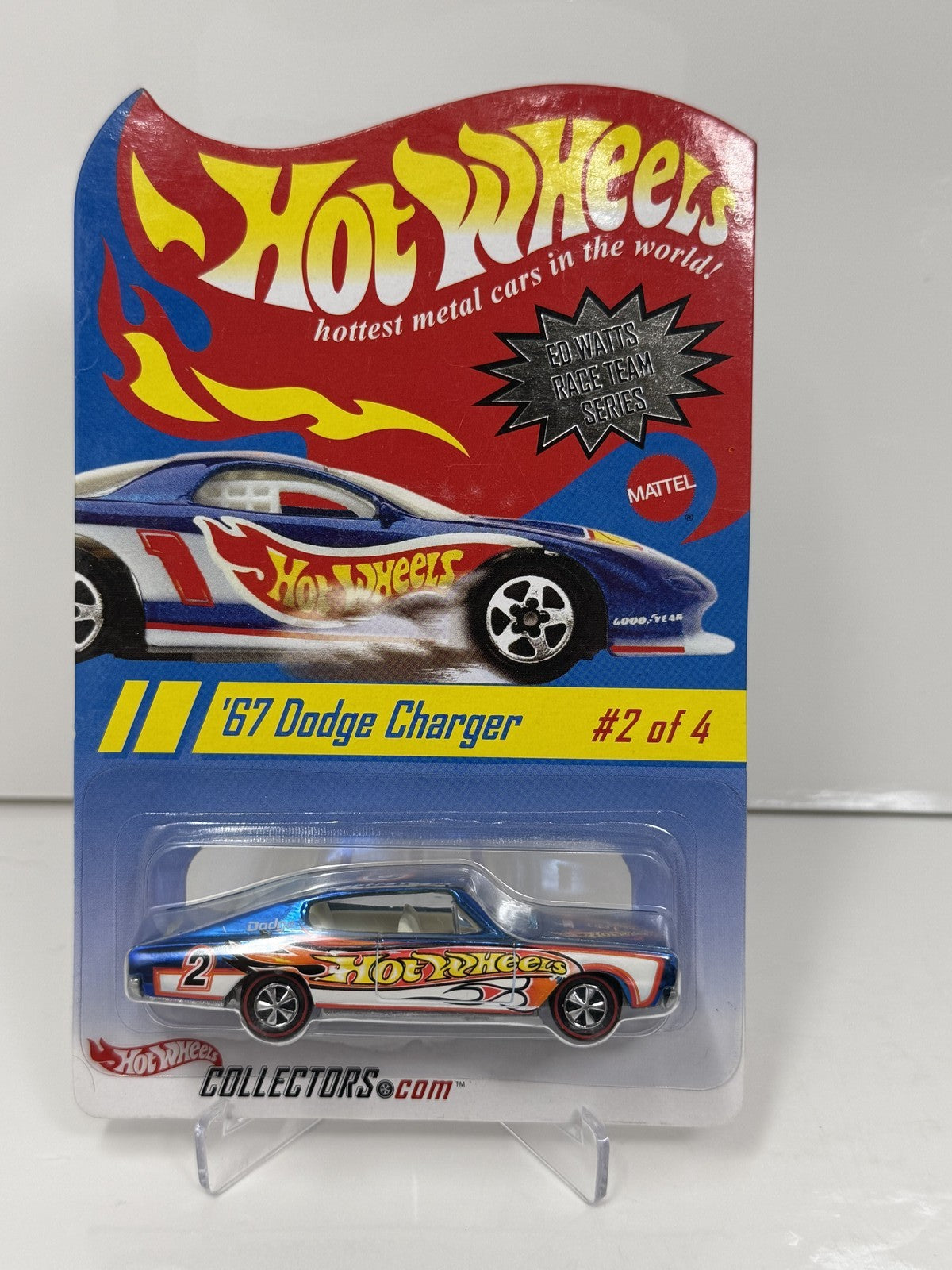 Hot Wheels Ed Watts Race Team 1967 Dodge Charger 1:64 Diecast 1136/2500