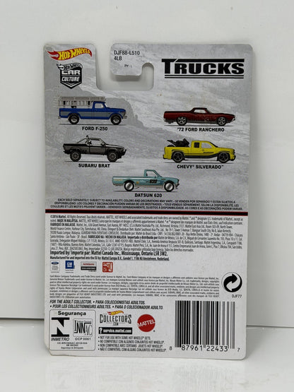 Hot Wheels Trucks 1972 Ford Ranchero 1:64 Diecast Real Riders