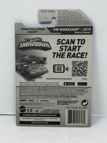 Hot Wheels ZAMAC HW Workshop Dodge Challenger Concept 1:64 Diecast