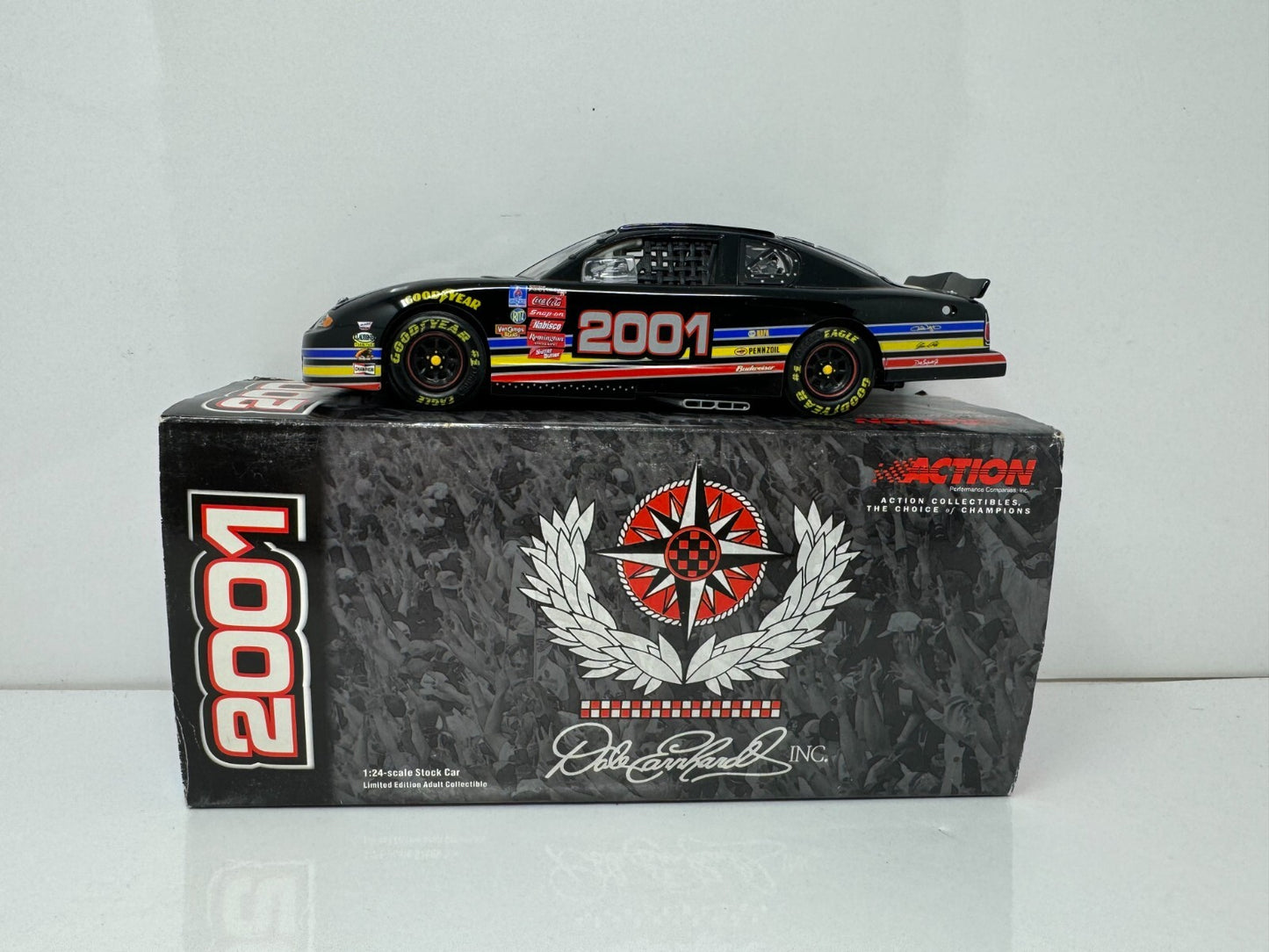Action Nascar Dale Earnhardt Sr Pit Stop Practice Car Monte Carlo 1:24 Diecast