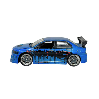 RC2 Joyride Tokyo Drift 2005 Mitsubishi Lancer Evolution VIII 1:64 Diecast Blue