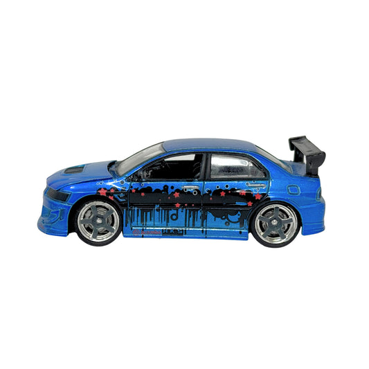 RC2 Joyride Tokyo Drift 2005 Mitsubishi Lancer Evolution VIII 1:64 Diecast Blue