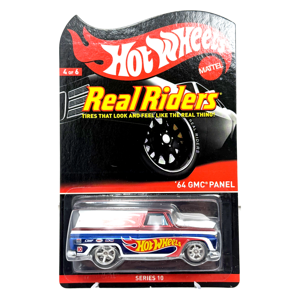 Hot Wheels Real Riders Series 10 1964 GMC Panel 1:64 Diecast 1283/4000