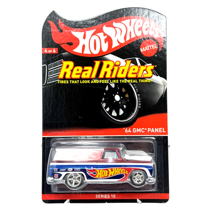 Hot Wheels Real Riders Series 10 1964 GMC Panel 1:64 Diecast 1283/4000
