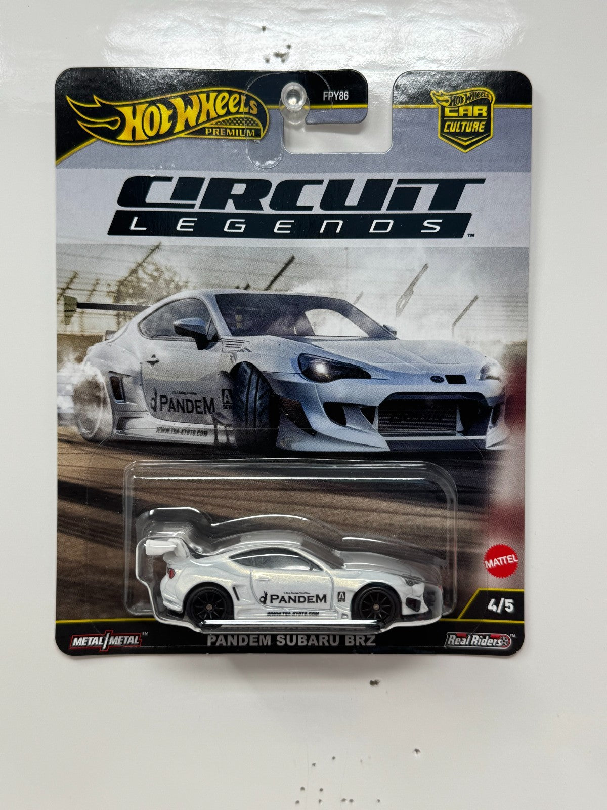 Hot Wheels Premium Circuit Legends Pandem Subaru BRZ 1:64 Diecast