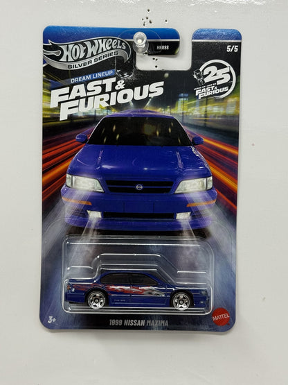 Hot Wheels Fast & Furious Dream Lineup 1999 Nissan Maxima 1:64 Diecast