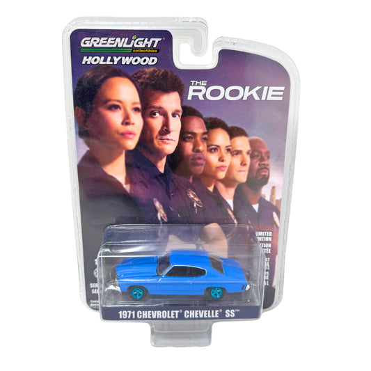 Greenlight Hollywood The Rookie 1971 Chevrolet Chevelle SS CHASE 1:64 Diecast