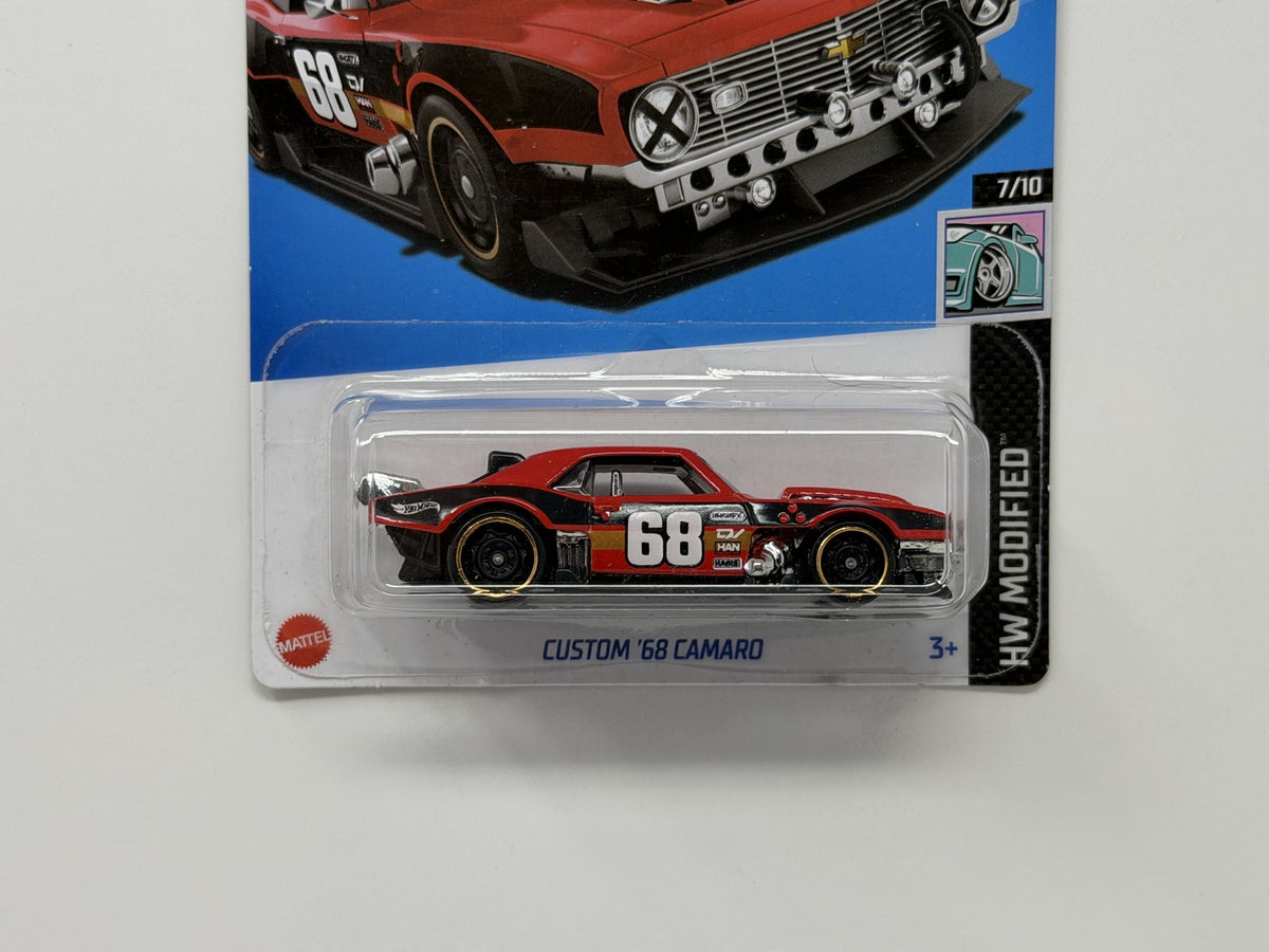 Hot Wheels HW Modified Custom 1968 Camaro 1:64 Diecast Red