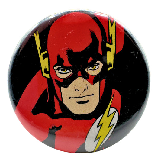 DC The Flash Pin-back Button UDT1