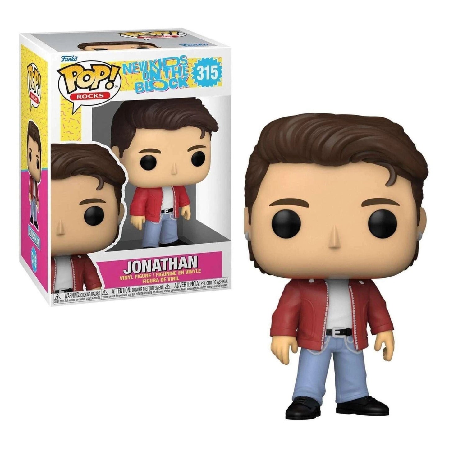 Funko Pop! Rocks New Kids On The Block Jonathan #315 Vinyl Figure NKOTB
