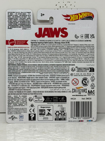 Hot Wheels Premium Jaws 1975 Chevy Blazer Custom Amity Police 1:64 Diecast