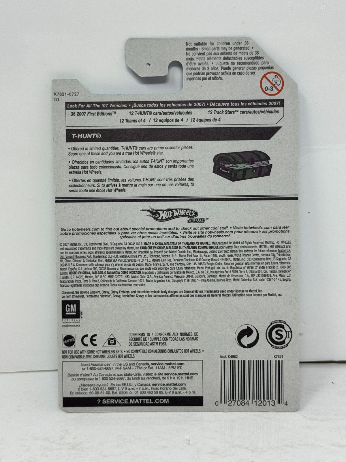 Hot Wheels Treasure Hunt 1969 Chevy C10 Custom Truck 1:64 Diecast