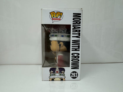 Funko Pop! Television Sherlock #293 Jim Moriarty with Crown Vinyl Figure Vaulted