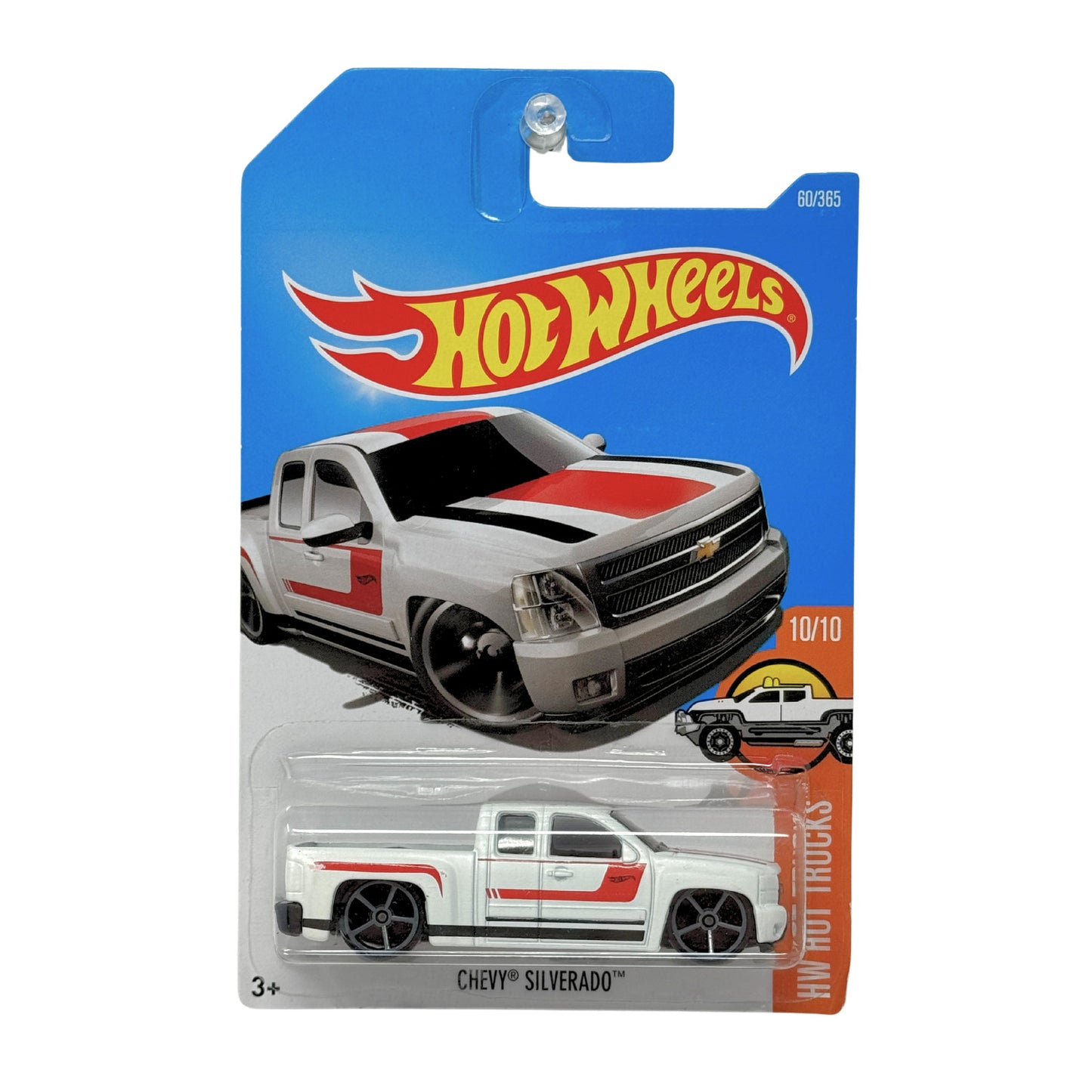 Hot Wheels HW Hot Trucks Chevy Silverado 1:64 Diecast