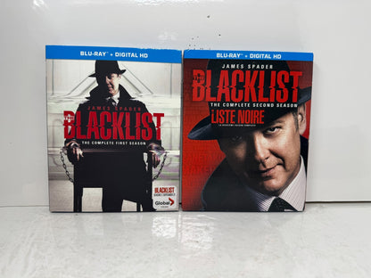 The Blacklist Seasons 1-2 (Blu-ray) James Spader Crime Thriller TV Show