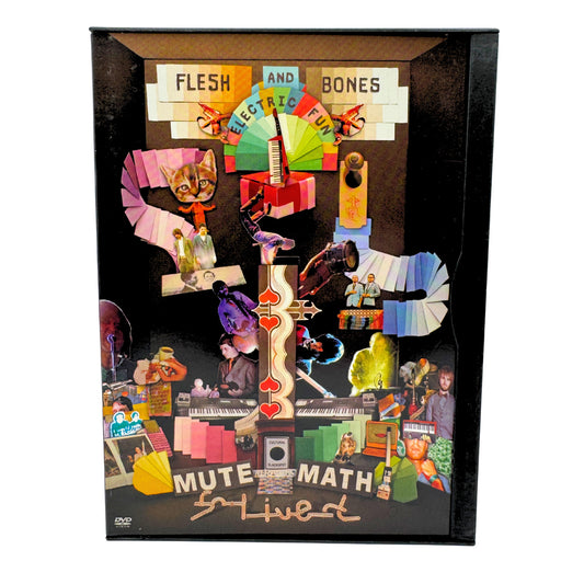 Mute Math Flesh & Bones Electric Fun (DVD) Mutemath Music Concert