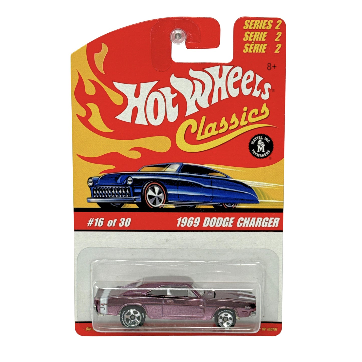 Hot Wheels Classics 1969 Dodge Charger Series 2 1:64 Diecast