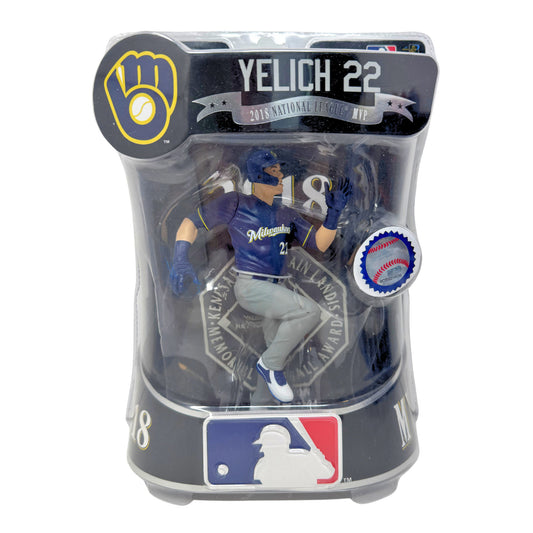 Imports Dragon MLB Christian Yelich Milwaukee Brewers Limited Edition Figure