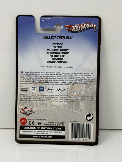 Hot Wheels Boulevard Pontiac Fiero 2M4 1:64 Diecast Real Riders Red