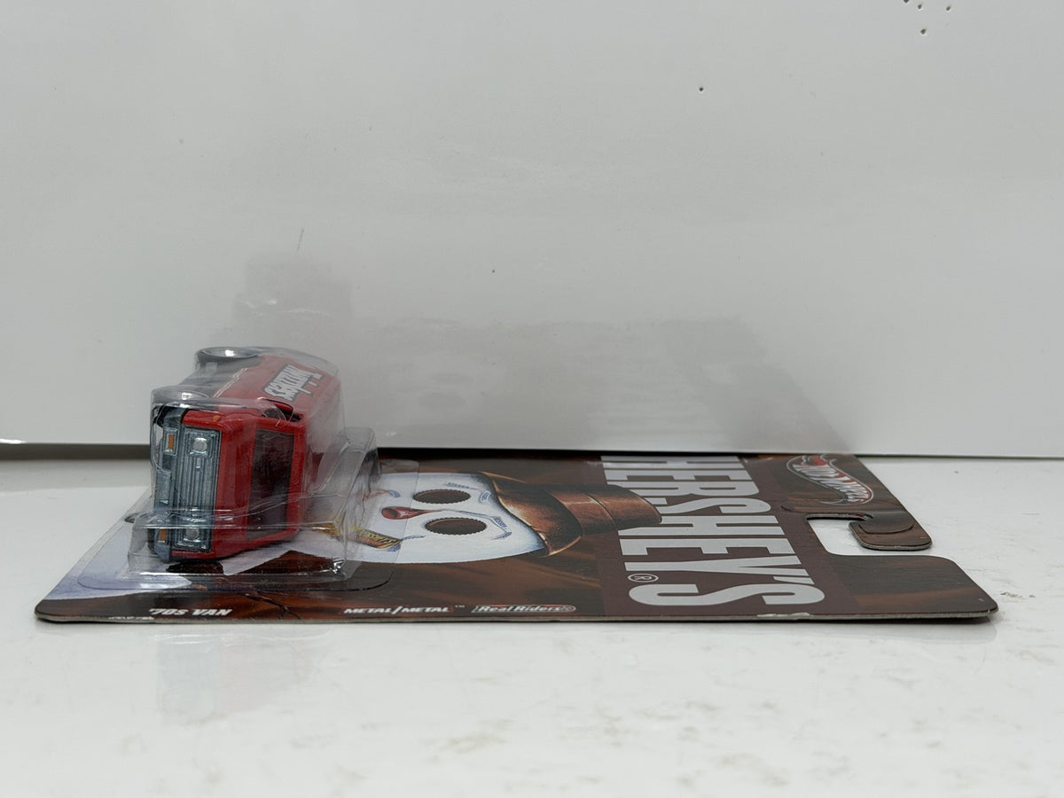 Hot Wheels Hershey's Twizzlers 1970s Van 1:64 Diecast Real Riders