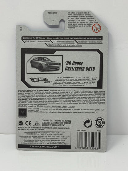 Hot Wheels Muscle Mania 2008 Dodge Challenger SRT8 1:64 Diecast Gray