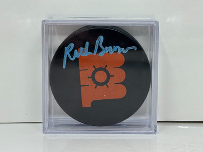 Rick Bowness Maine Mariners Signed NHL Autograph Puck Blue Auto