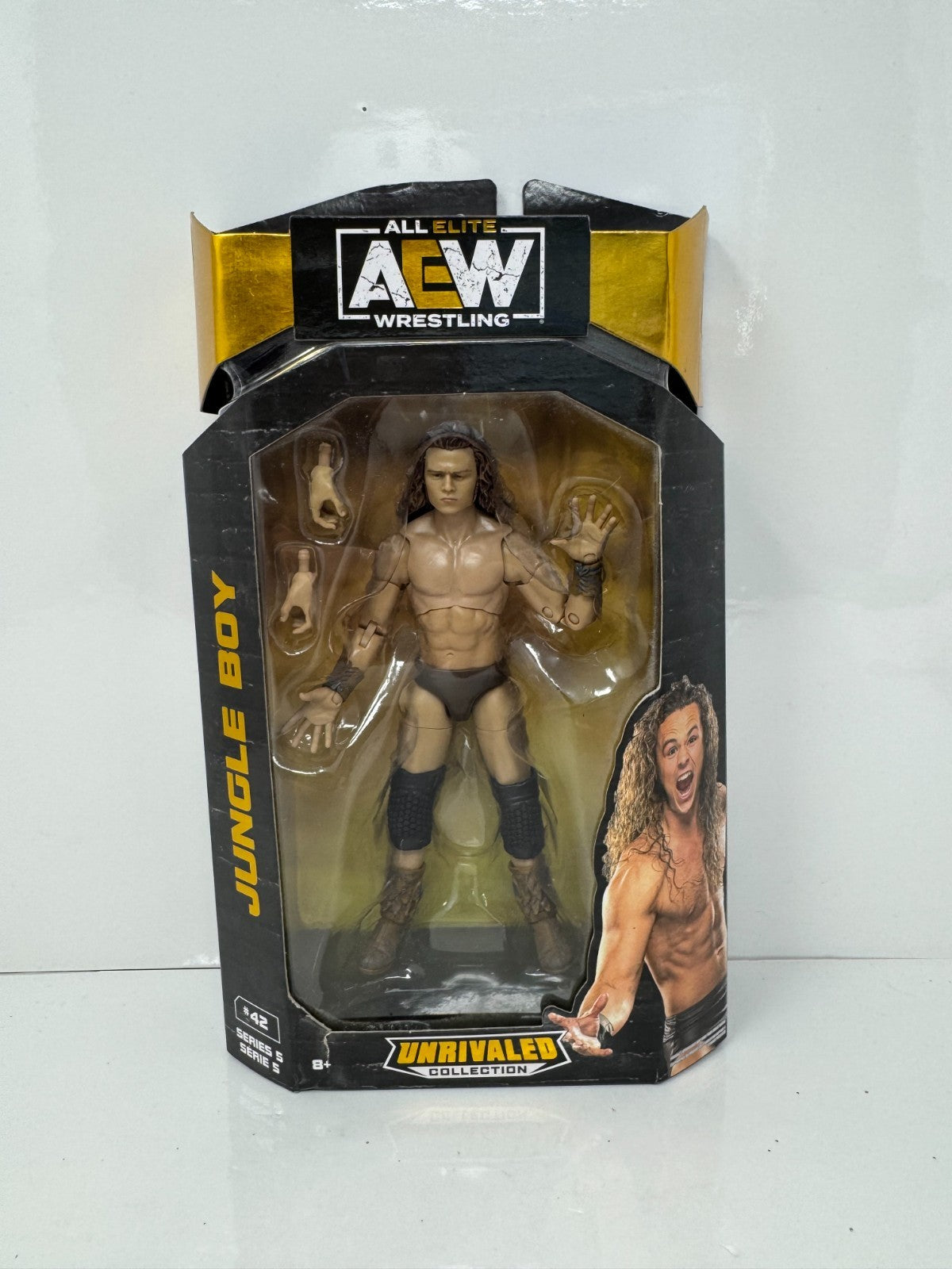 Jazwares AEW Unrivaled Series 5 Jungle Boy Action Figure