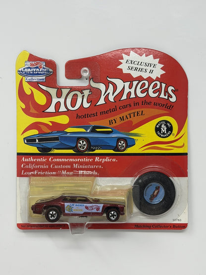 Hot Wheels Vintage Series II Tom McEwen Mongoose 1:64 Diecast w/ Button