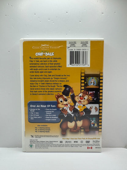 Classic Cartoon Favorites Vol 4 Chip n Dale (DVD) Kids Disney